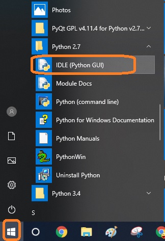 打开IDLE（Python GUI）