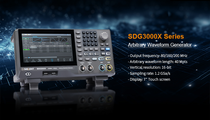 SIGLENT Launches SDG3000X Arbitrary Waveform Generator for Advanced Semiconductor Testing