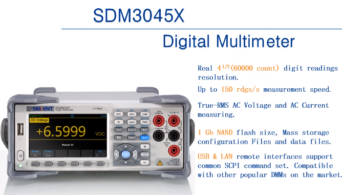 SDM3045X Digital Multimeter Indroduction