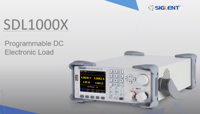 SDL1000X series Programmable DC Electronic Load Indroduction