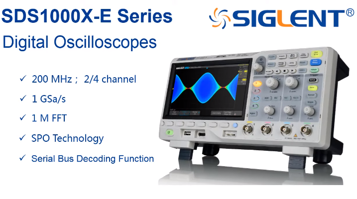 SDS1000X-E Series Super Phosphor Oscilloscopes Indroduction