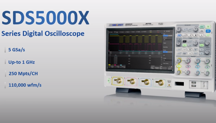 SDS5000X Series Digital Oscilloscope Introduction