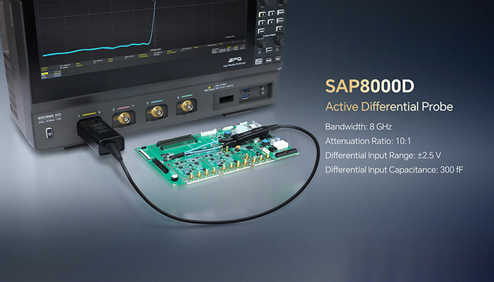 SIGLENT Launches 8 GHz Active Differential Probe for High-Speed and RF Applications